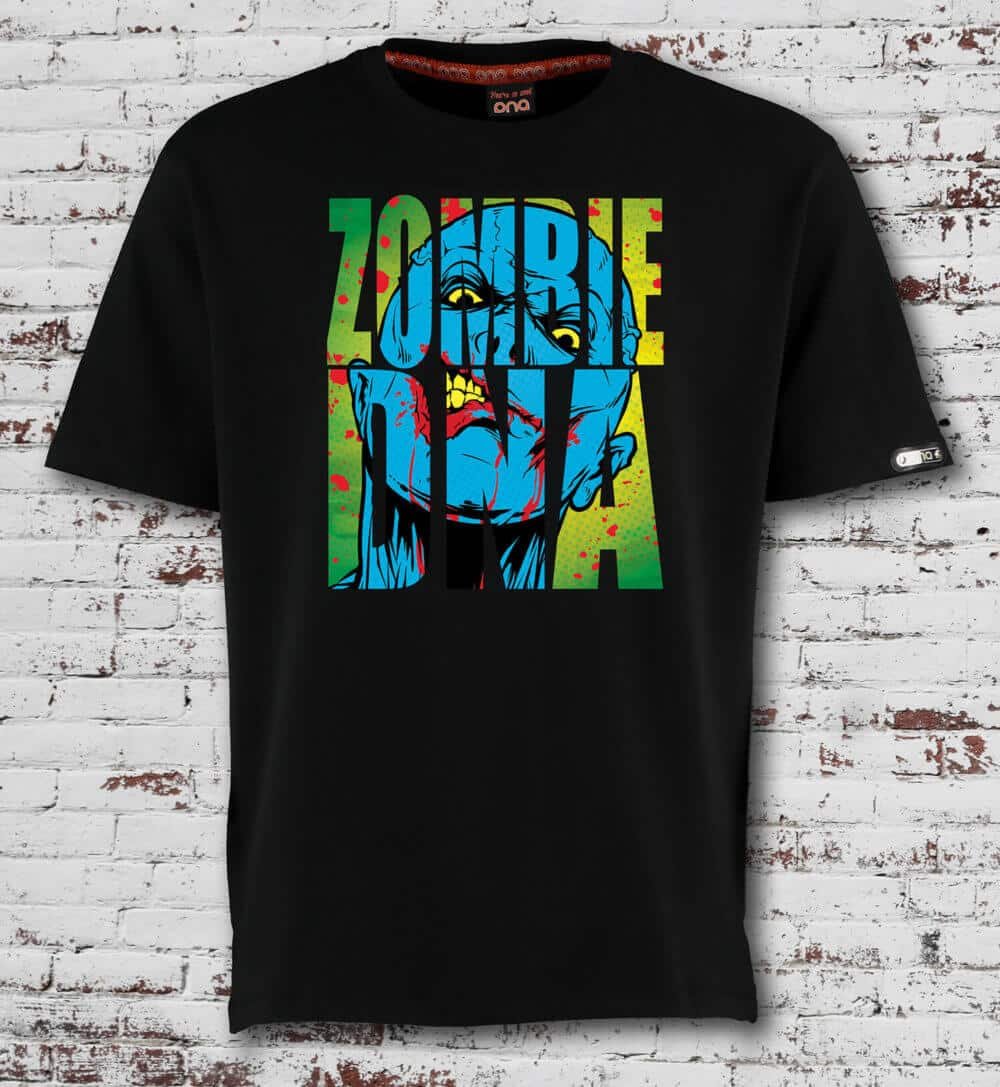 Zombie t-shirt (blue)